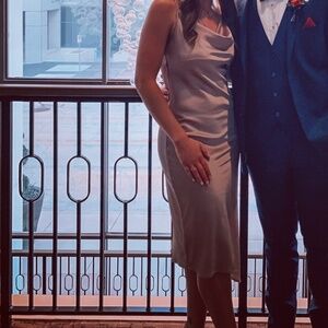 Petal and Pup Pink Midi Dress